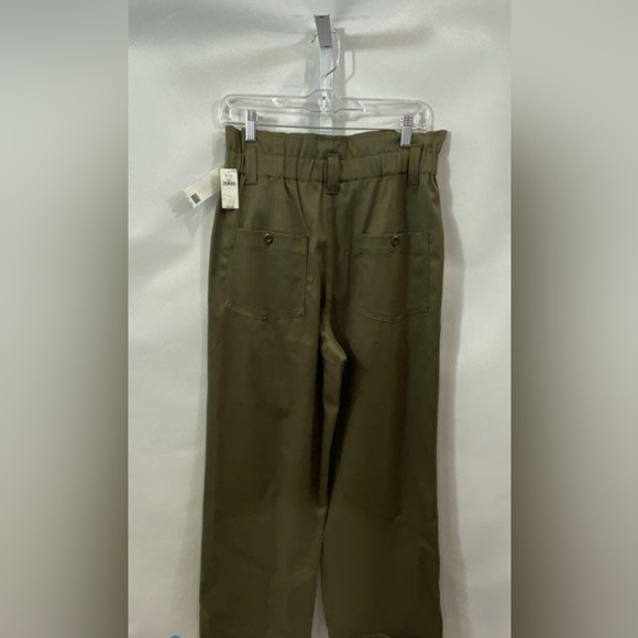Banana Republic Olive Pleated Trousers - Picture 3 of 6